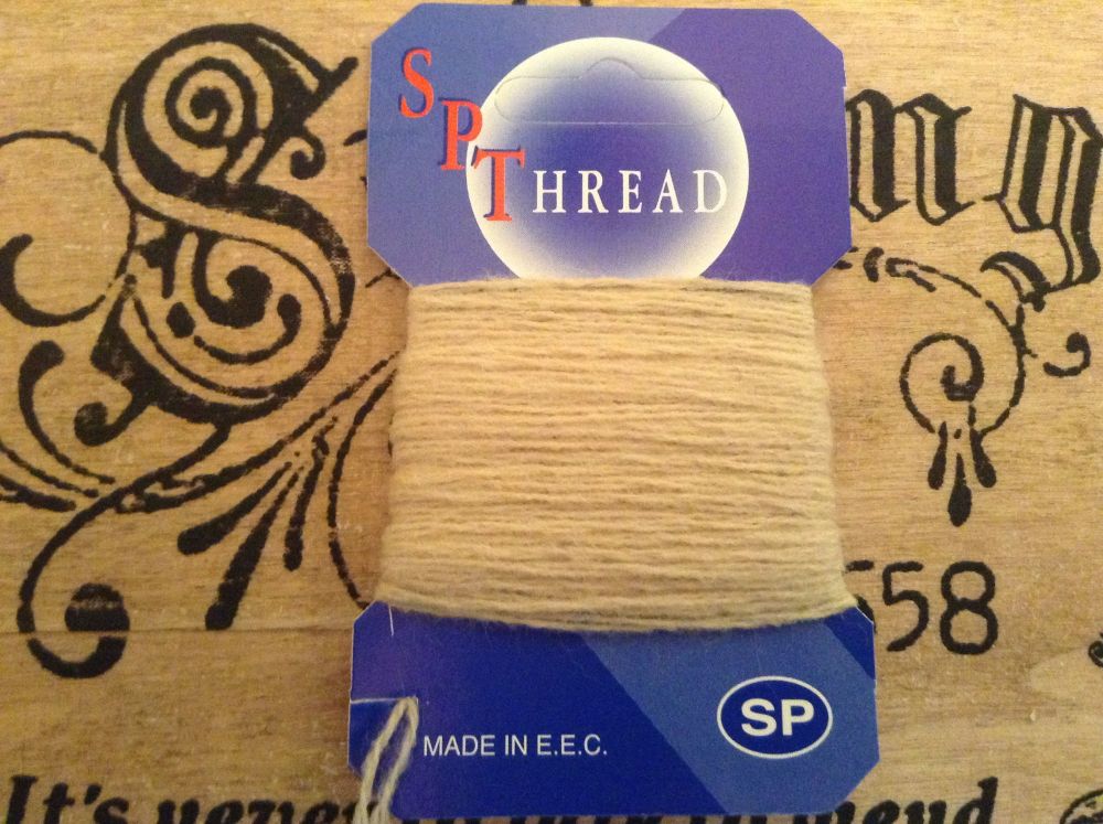 10 Metres of SP Sock Darning Wool: Light Beige
