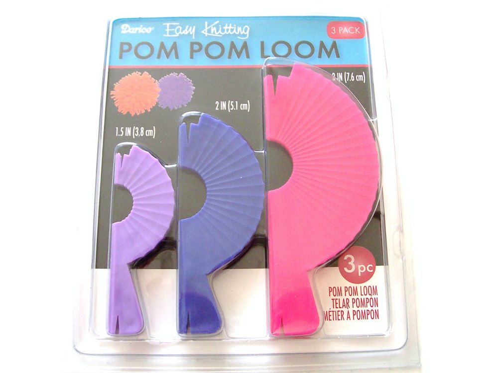 Darice Easy Knitting Pom Pom Loom 3 Sizes