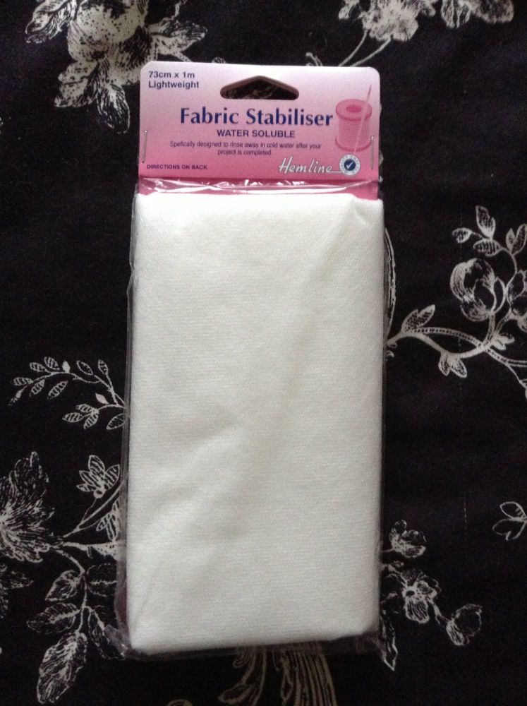 Fabric Stabiliser Soluble Lightweight Hemline H845