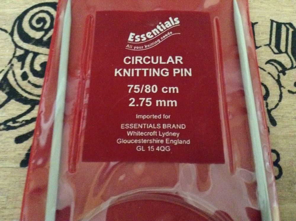 Size 2.75mm Circular Knitting Needles