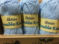 Robin Double Knitting Wool - Sky Blue