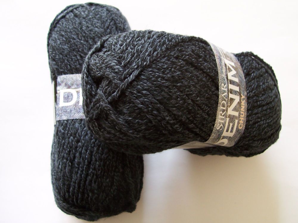Sirdar Denim Chunky Knitting Yarn - Vintage 644