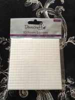 Dovecraft 3D Foam Squares 2mm Thick 400 Double Sided Decoupage Crafts