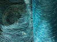 Turquoise Blue Spider Web Net Club Green 15cm for Crafts Party Bridal
