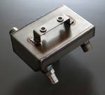 Crankcase Breather Oil Trap Titanium - Dual Inlet