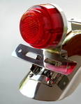 Taillight Polished Stainless & Alloy LED Round