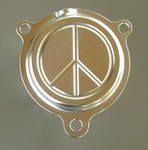 Oil Filter Cover "Peace" CNC Alloy