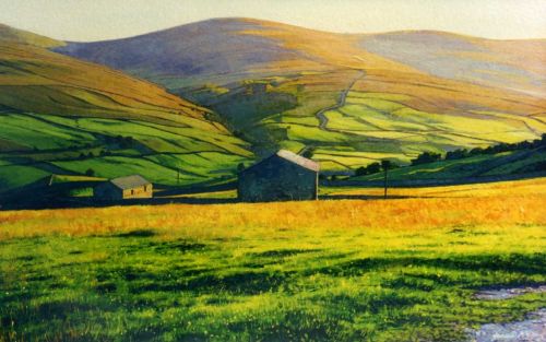 'Towards Buttertubs, Evening'