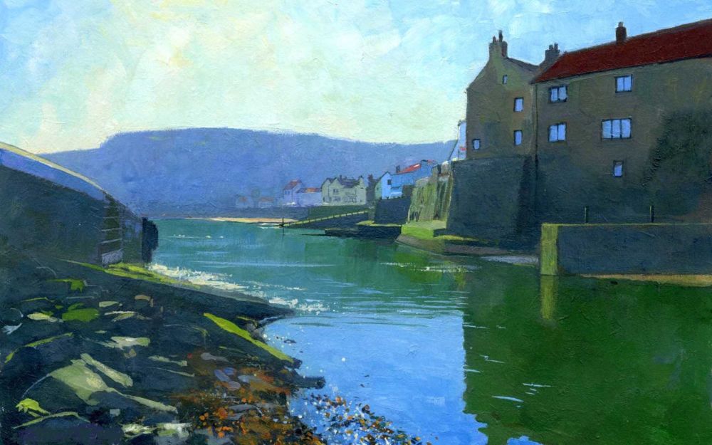 Staithes Ebb Tide. ann 2016