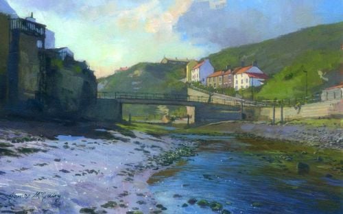 'Staithes Footbridge'