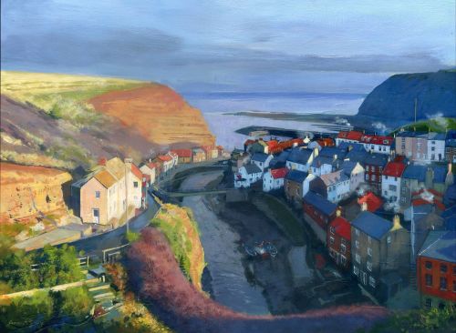 Staithes Winter Afternoon.