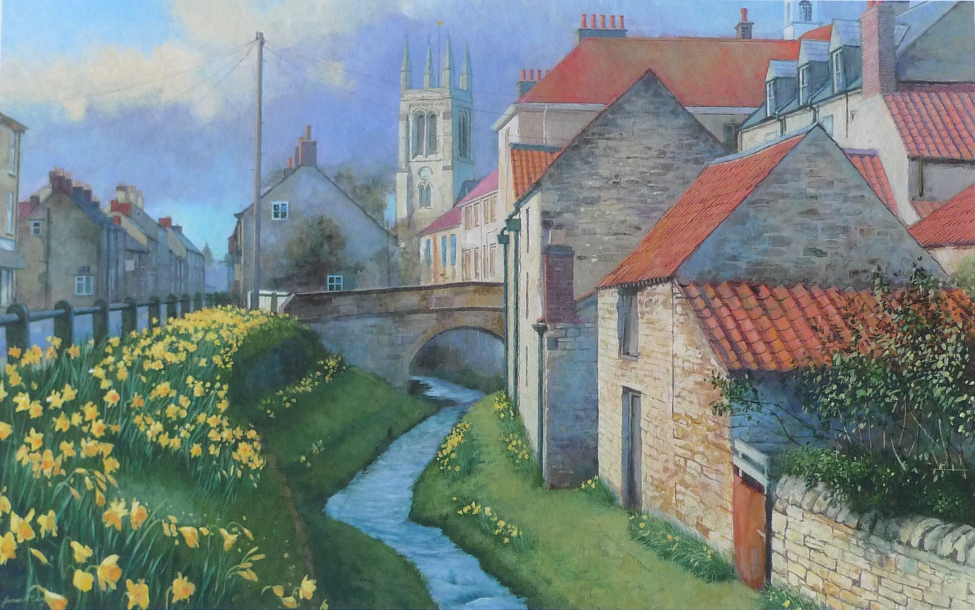 1.8.0 Helmsley Spring 2017 acrylic. 560mm x 360mm 1.8.0 Helmsley Spring 2017 acrylic. 560mm x 360mm