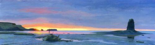 'Saltwick Bay Sunset'