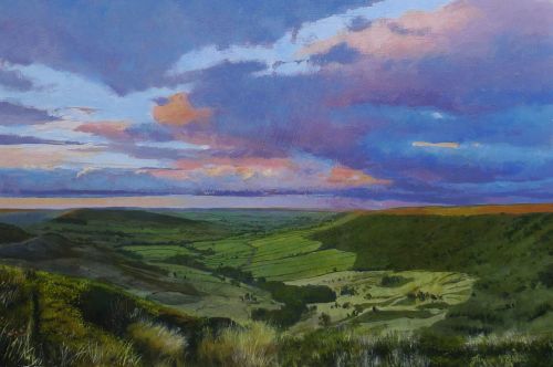 'Fryup Dale Evening.' SOLD