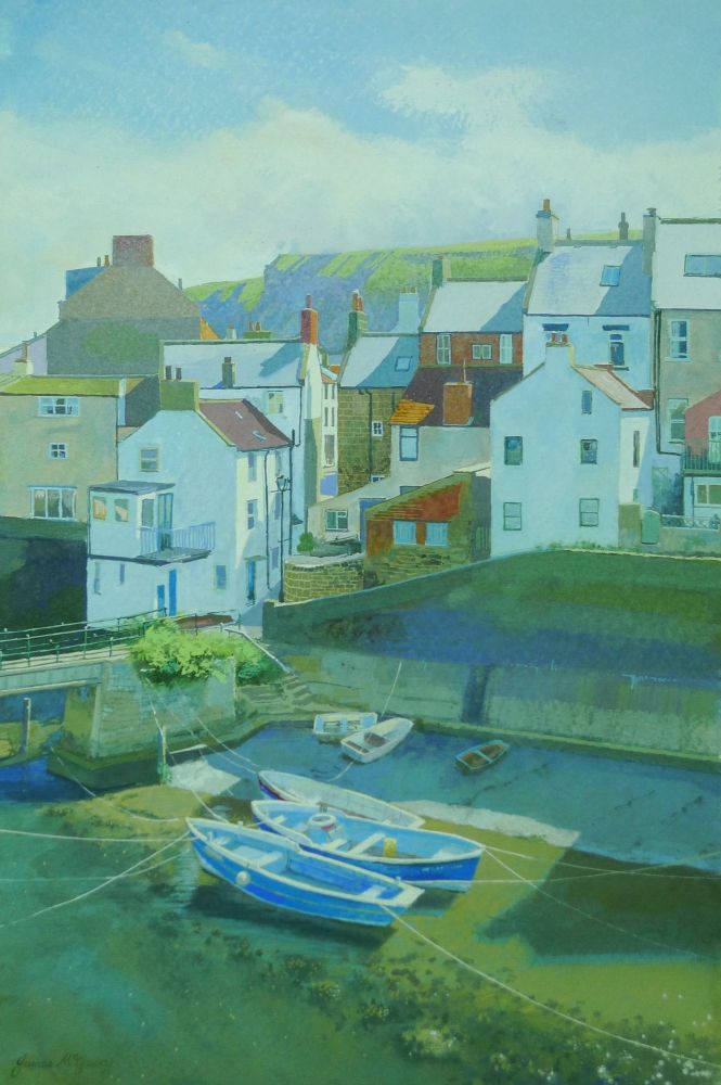 Staithes Boats.