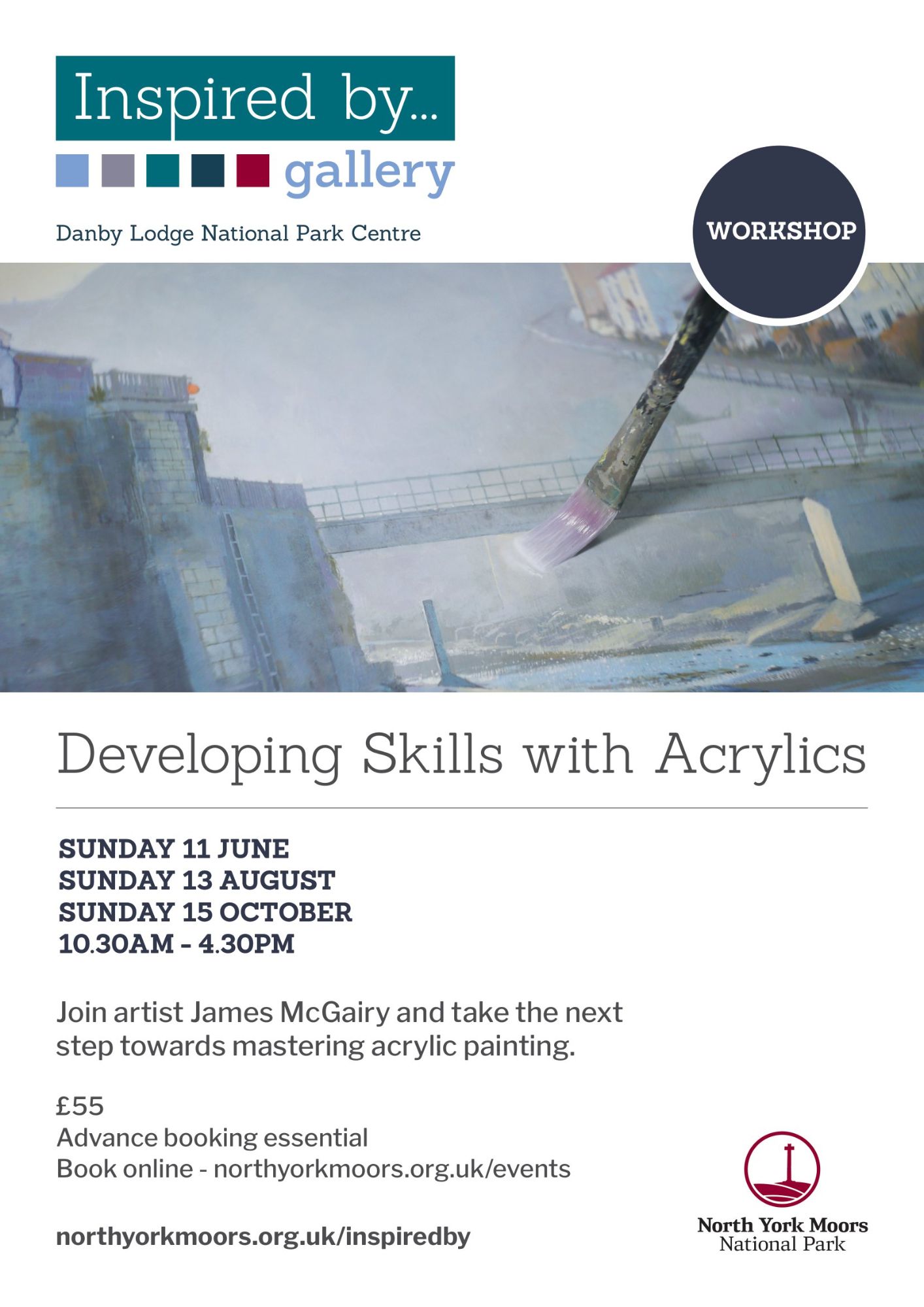 Developing Skills with Acrylics