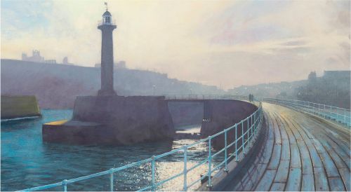 'Winter Sun, Whitby.'