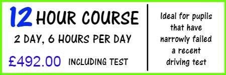 One week intensive driving courses Exeter