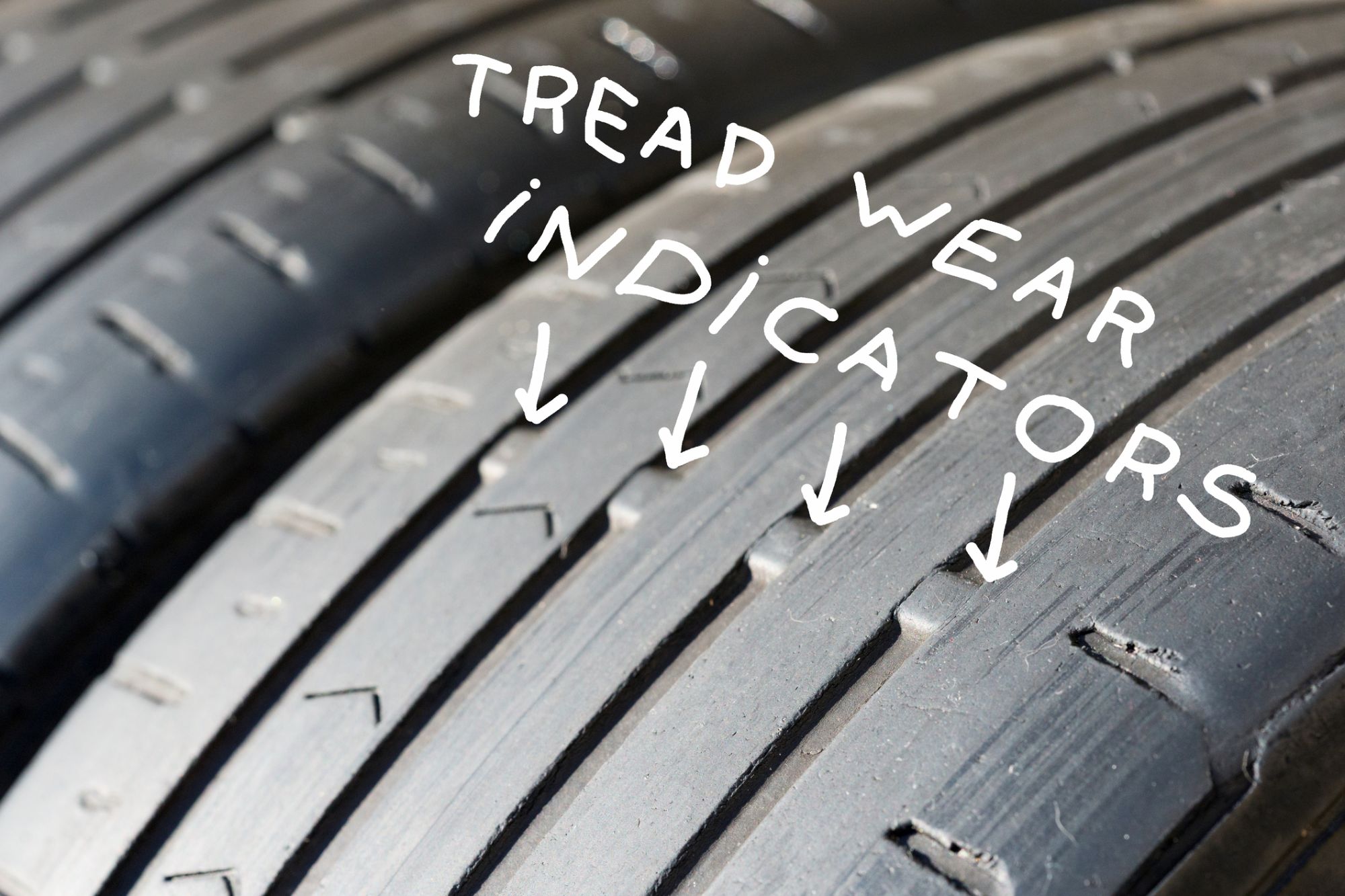 Tyre tread depth
