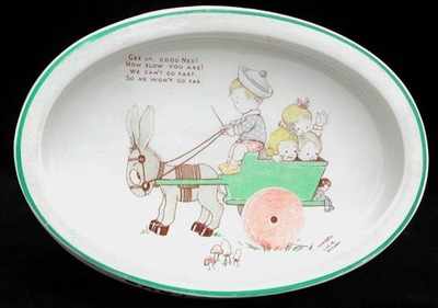 MABEL LUCIE ATTWELL OVAL DISH