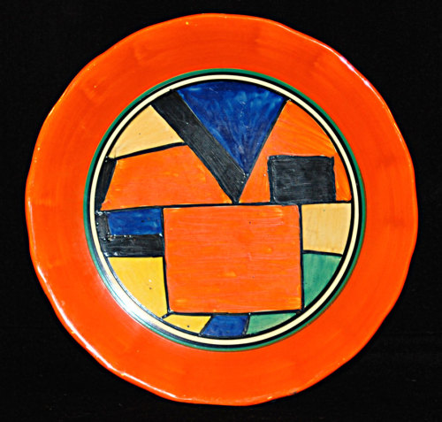 CUBIST PLATE