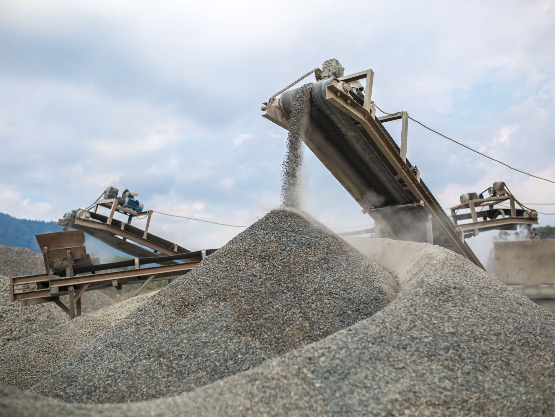 Gravel Quarry at Work