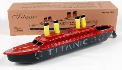 titanic pop pop boat