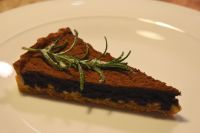 chocolate and rosemary tart 2