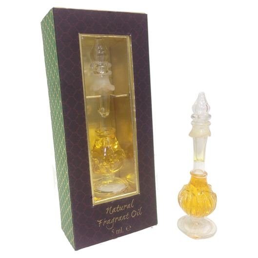 Natural fragrance oil in hand blown bottle lily of the valley  5ml 