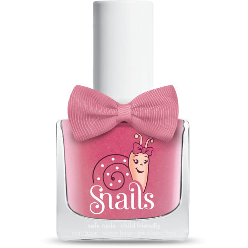 <!-- 012 -->Pinky Pink - PINK  Snails  Nails Washable Polish *NEW COLOUR*