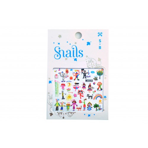 <!-- 103 -->Stickers for Nails - Baby Art