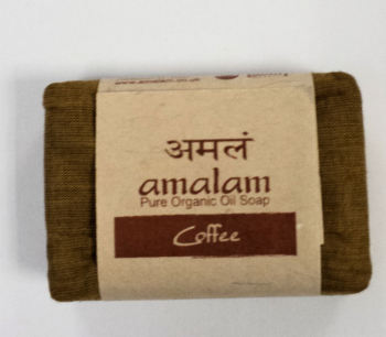 Amalam Pure Organic Oil Soap -  Coffee - 125g