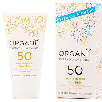 Sun Milk SPF50 - 125ml with FREE After Sun Cream - 50ml