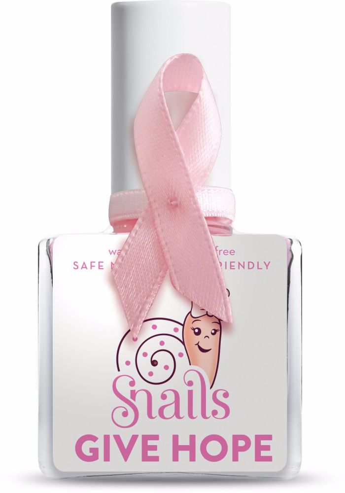 HOPE - Pink Snails  Nails Washable Polish 