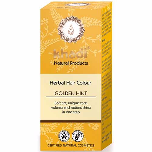 Herbal Hair Colour GOLDEN HINT( Blond) - 100g - Khadi