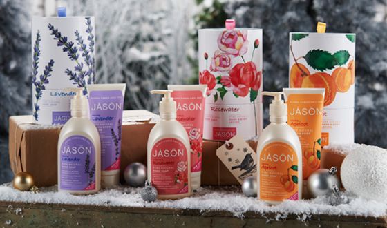 Jason Gift Set - Hand Soap & Body Lotion - Apricot