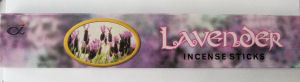 Lavender Incense Sticks  (20 grams) in a box