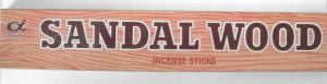 Sandalwood Incense Sticks  (20 Sticks) boxed