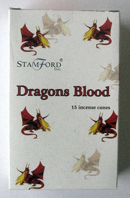Stamford Incense Cones - Dragons Blood - (15 Cones) 