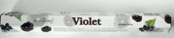 Violet Stamford Incense Sticks- Violet - (20 sticks) 