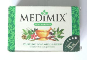 Medimix Herbal Ayurveda Natural  Soap 125g bar (med125)
