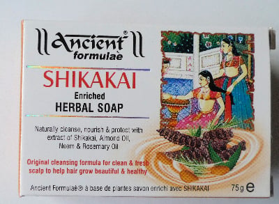 <!--0004-->Shikakai Herbal Soap with Almond Oil 75g