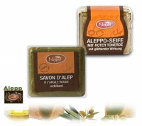 <!--033-->Aleppo Exfoliant  Red Clay  Soap 100g 