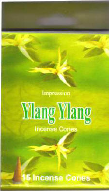 Incense Cones - Ylang Ylang (15 Cones) 