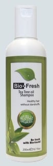 Tea Tree Oil Dandruff Shampoo - Organic  200ml