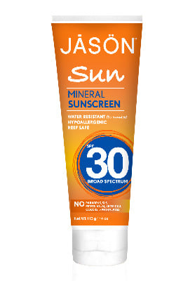 Sunscreen SPF30 Mineral natural  for family 113g - Jasons's