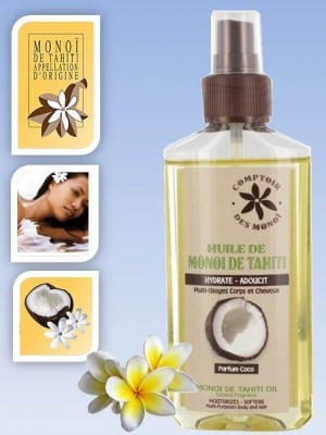 Skin/Hair care oil - in spray - Coconut - 100 mls
