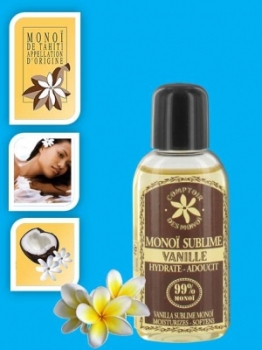 Monoï de Tahiti 99% skin/hair conditioning oil Vanille - 25ml