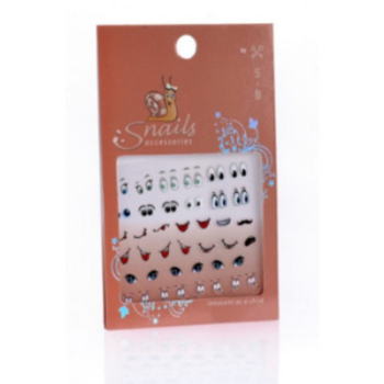 Stickers for Nails - Happy Faces