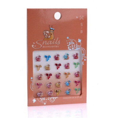 Stickers for Nails - Smiley Snails  